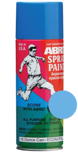 Краска-спрей стандартная 32 (голубая) ABRO