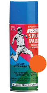 Краска-спрей стандартная 65 (оранжевая) ABRO