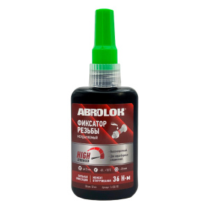 Фиксатор резьбы красный (неудаляемый) 50 мл ABRO