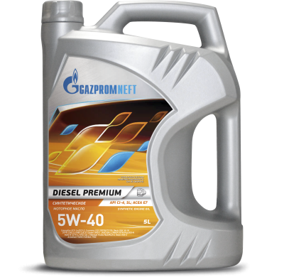 Gazpromneft Diesel Premium 5W-40 5L FF_19-12-2024_Face