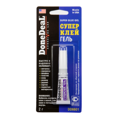 Суперклей гель DoneDeal SUPER GLUE GEL