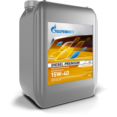 Gazpromneft Diesel Premium 15W-40 20L FF_27-01-2025_Face